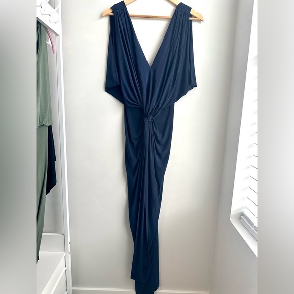 Misa Los Angeles Navy Dress - Picture 2 of 5